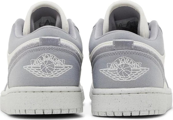 Nike Womens Air Jordan 1 Low SE Sneakers - 'Light Steel Grey'