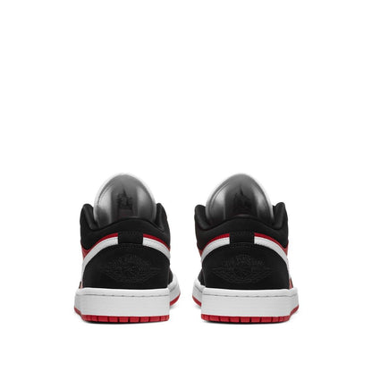 Nike Womens Air Jordan 1 Low Sneakers - 'Gym Red Black'
