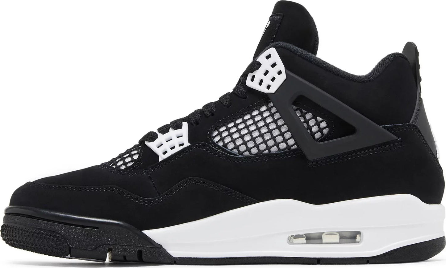 Nike Mens Air Jordan 4 Retro Sneakers - 'White Thunder'