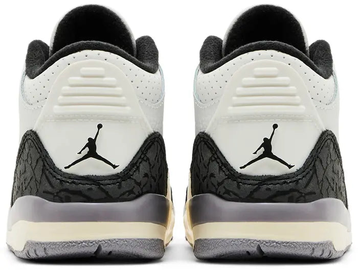 Nike Toddlers Air Jordan 3 Retro Sneakers - 'Cement Grey'