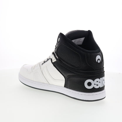 Osiris NYC 83 CLK 1343 1985 Mens White Skate Inspired Sneakers Shoes