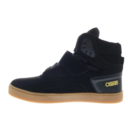Osiris Rize Ultra 1372 2945 Mens Black Skate Inspired Sneakers Shoes