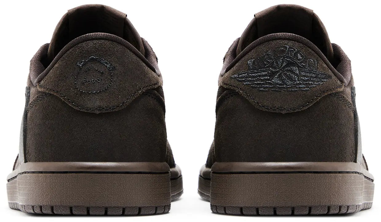 Nike Mens Jordan 1 Retro Low OG SP Travis Scott Velvet Brown