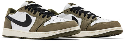 Nike Mens Air Jordan 1 Retro Low OG 'Medium Olive'