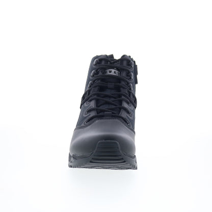Original Swat Alpha Fury 6" Polishable Toe Side-Zip EN Mens Black Wide Boots
