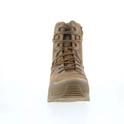 Original Swat Alpha Fury 8" Side-Zip 177503 Mens Brown Wide Tactical Boots