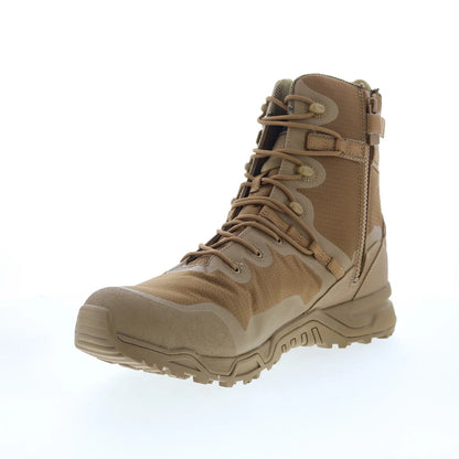 Original Swat Alpha Fury 8" Side-Zip 177503 Mens Brown Wide Tactical Boots