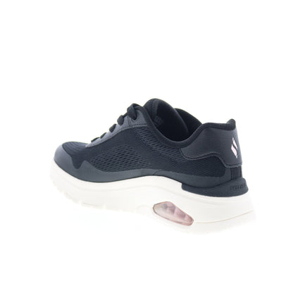 Skechers UNO Flex - Spring On Air Womens Black Lifestyle Sneakers Shoes