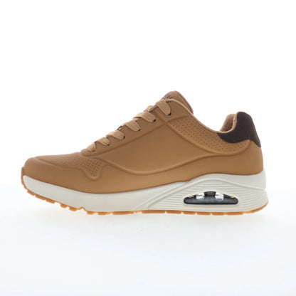 Skechers UNO - Suited On Air 183004-TAN Mens Brown Lifestyle Sneakers Shoes