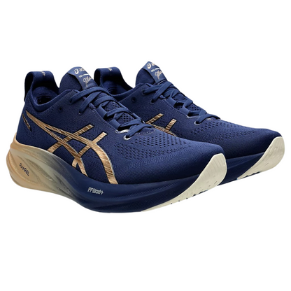 Gel-Nimbus 26 Platinum Men's :Blue Expanse I Champagne
