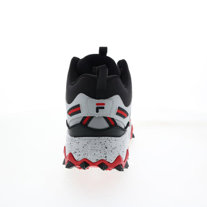 Fila Oakmont Trail Mid 1JM01276-014 Mens Black Leather Athletic Hiking Shoes