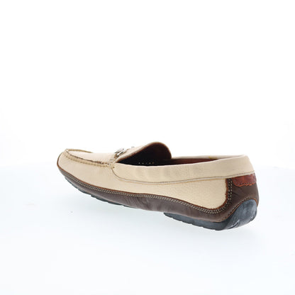 T.B. Phelps Kiawah Vail Bit Driver Mens Beige Loafers Moccasin Shoes