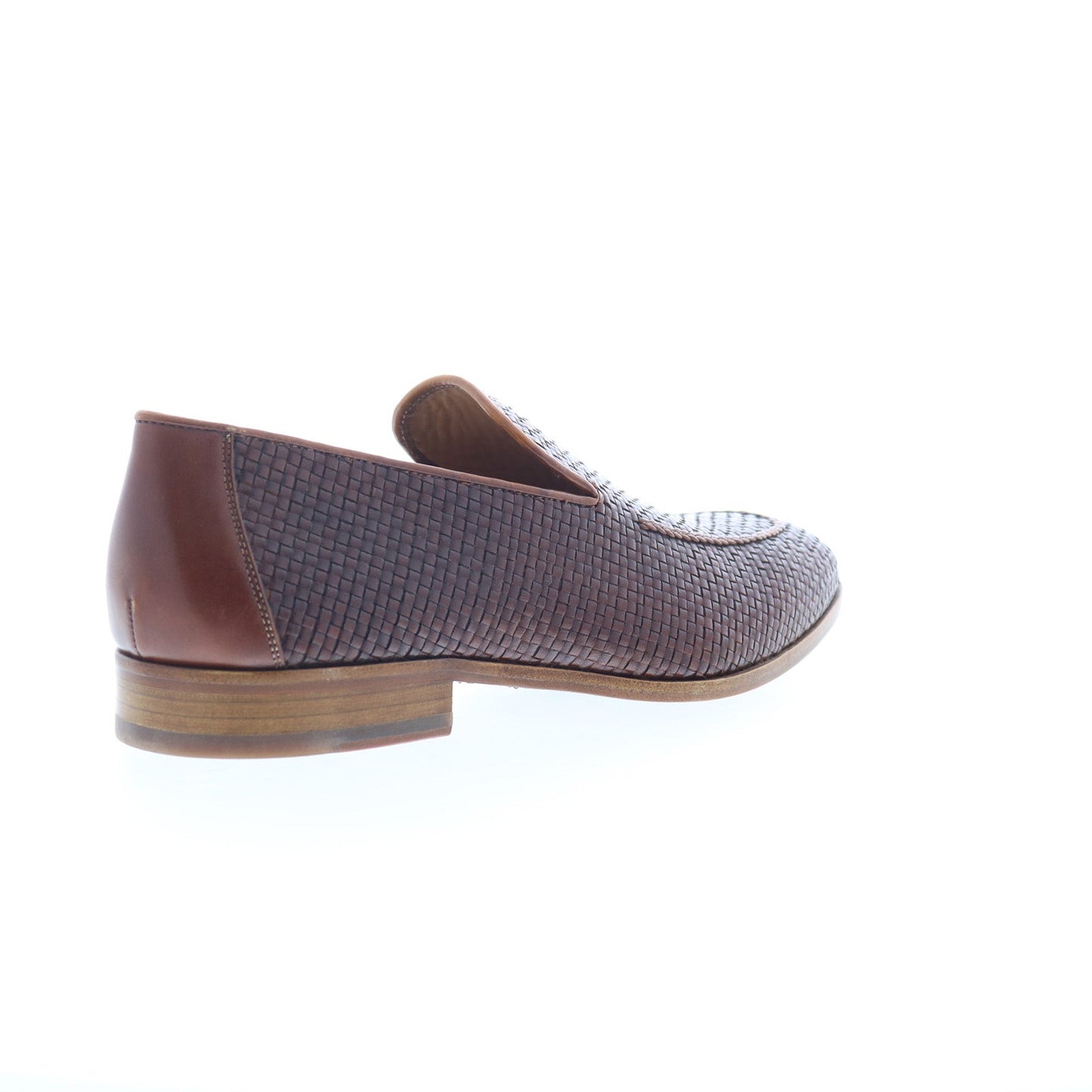 Mezlan Abas Woven Calfskin Loafer 20269 Mens Brown Loafers Casual Shoes