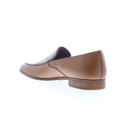 Mezlan Brandt Calfskin Loafer 20576 Mens Brown Loafers & Slip Ons Casual Shoes