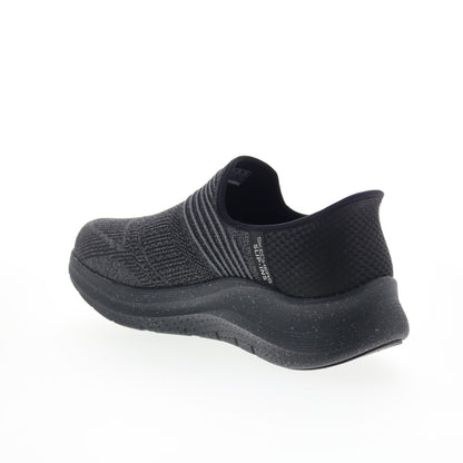 Skechers Waterproof Arch Fit 2.0 Sultez Mens Black Extra Wide Sneakers Shoes