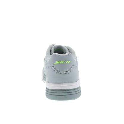 Skechers Viper Court Classic 246106-GYLM Mens Gray Athletic Pickleball Shoes