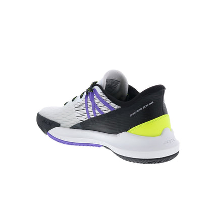 Skechers Slip-Ins Tennis Baseline Bully Mens White Athletic Pickleball Shoes