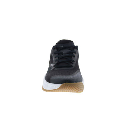 Skechers State Champ 246117-BKW Mens Black Mesh Athletic Pickleball Shoes