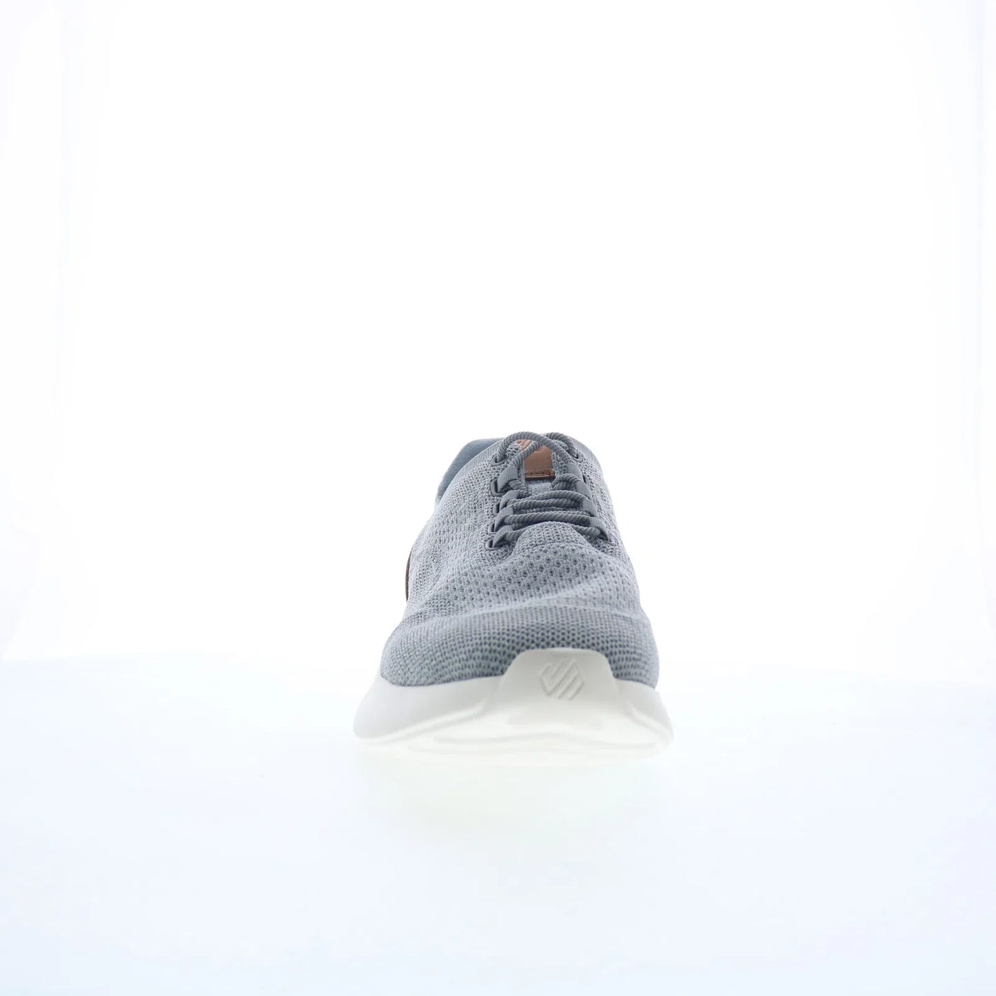 Johnston & Murphy 25-0747 Mens Gray Wide Canvas Lifestyle Sneakers Shoes
