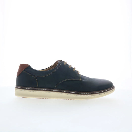 Johnston & Murphy 25-8359 Mens Blue Wide Leather Lifestyle Sneakers Shoes