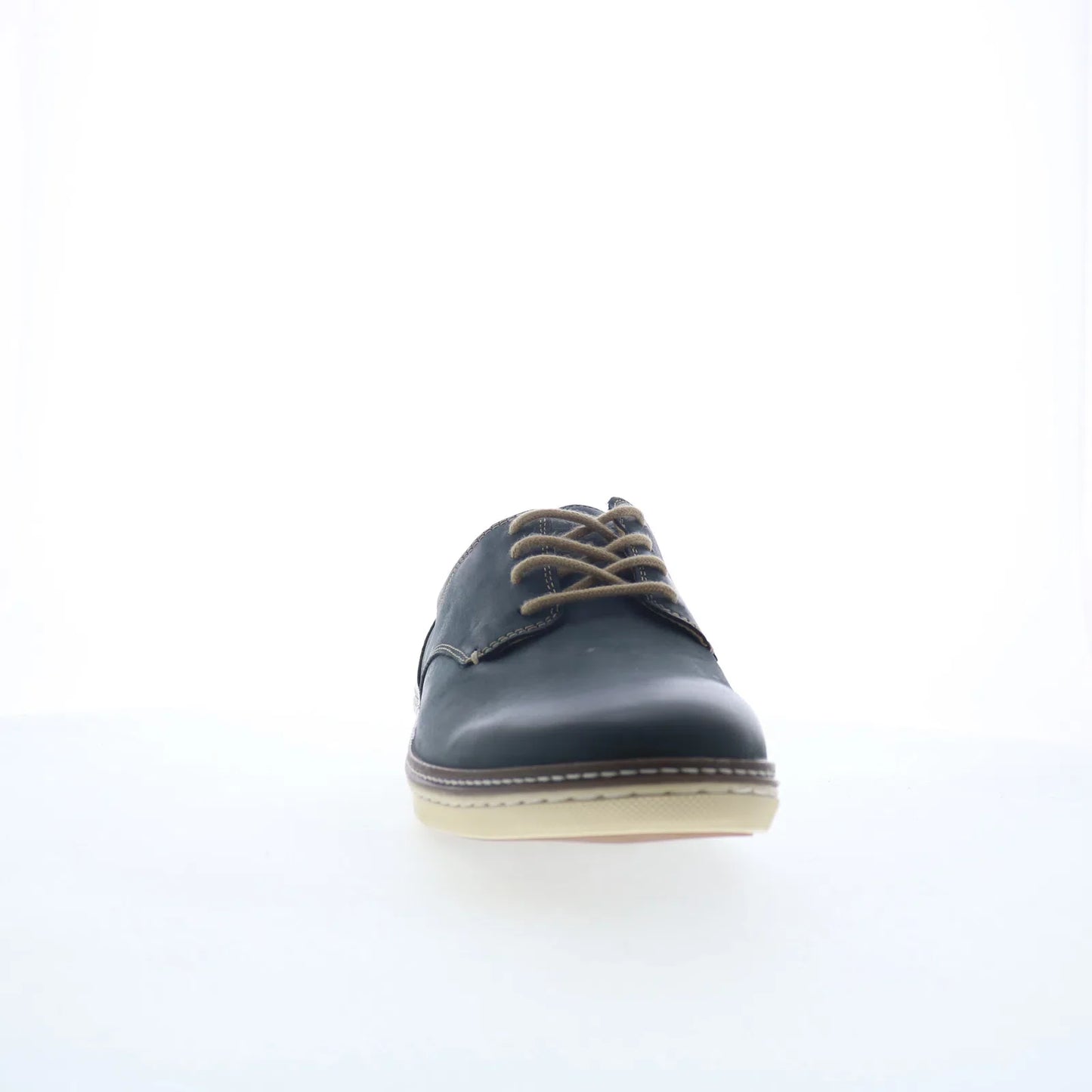 Johnston & Murphy 25-8359 Mens Blue Leather Lifestyle Sneakers Shoes