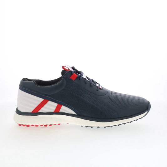 Johnston & Murphy 25-9377 Mens Blue Leather Lifestyle Sneakers Shoes