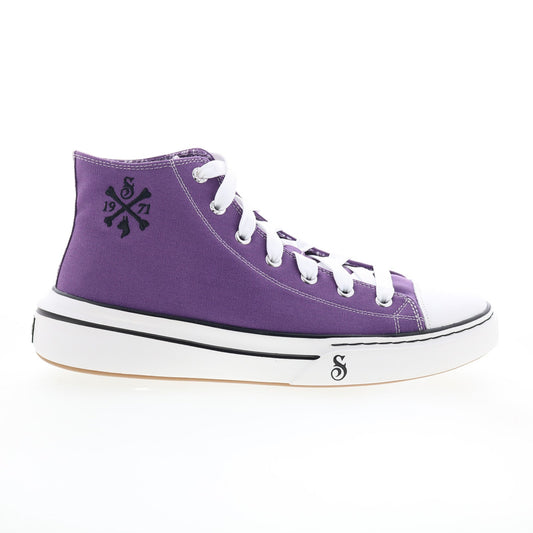 Skechers Snoop Dogg Snoop One Doggy Bonez 251043 Mens Purple Sneakers Shoes