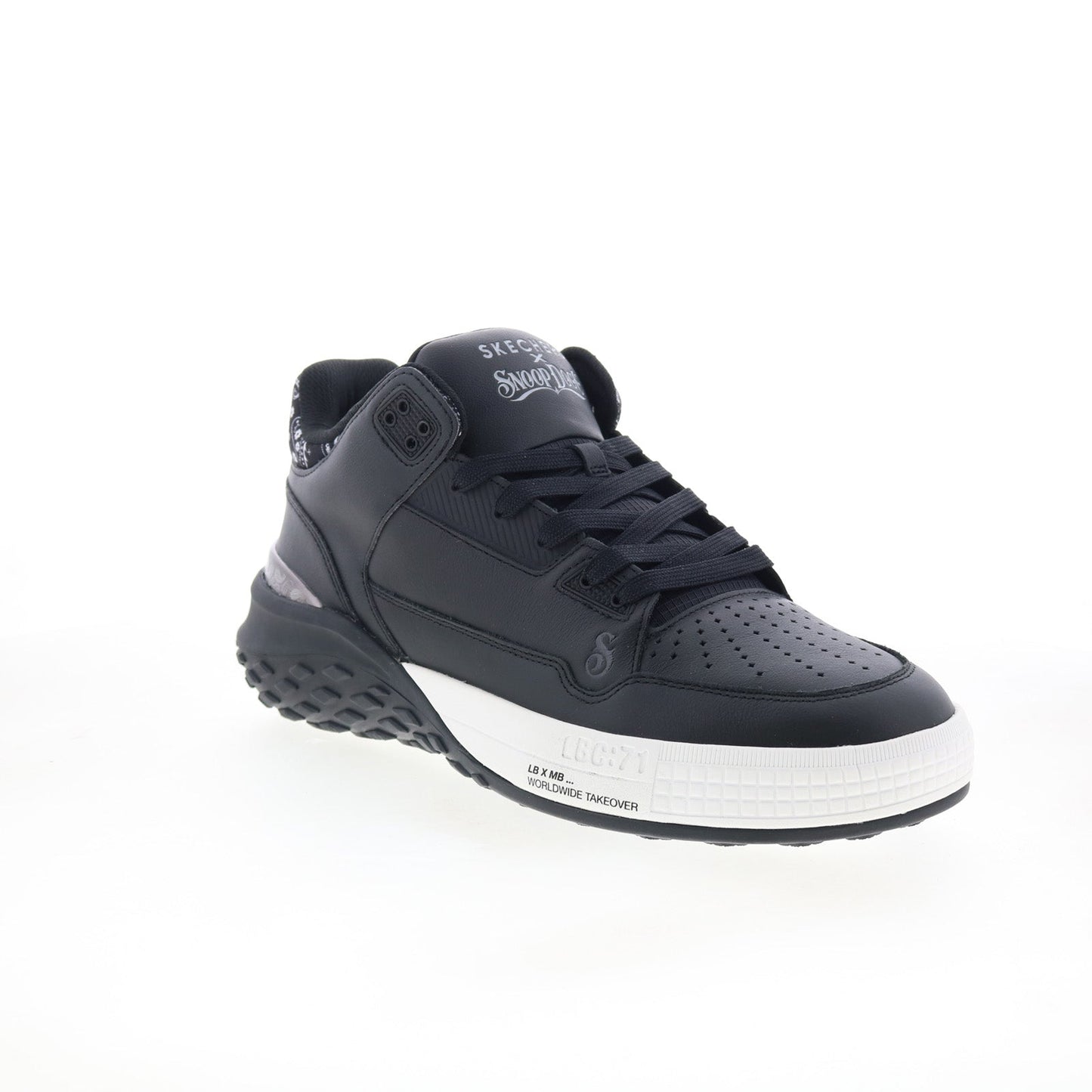 Skechers Snoop Dogg Sizzle Buckets OG Mens Black Lifestyle Sneakers Shoes