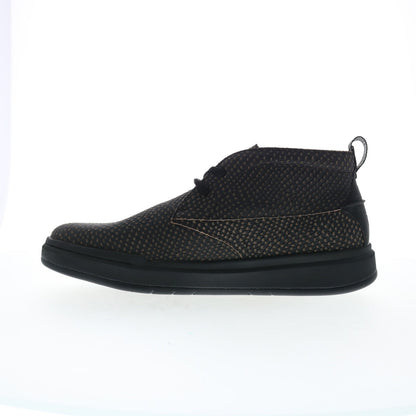 Stacy Adams Cai 25566-975 Mens Black Leather Lace Up Chukkas Boots