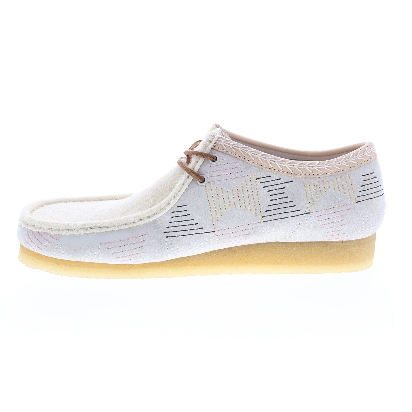 Clarks Wallabee 26165014 Mens Beige Suede Lace Up Chukkas Boots