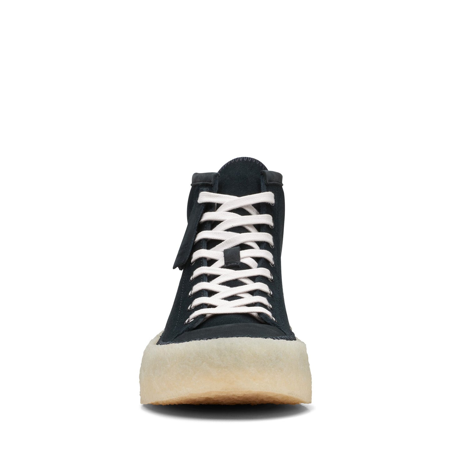 Clarks Caravan Mid 26167697 Mens Black Suede Lifestyle Sneakers Shoes