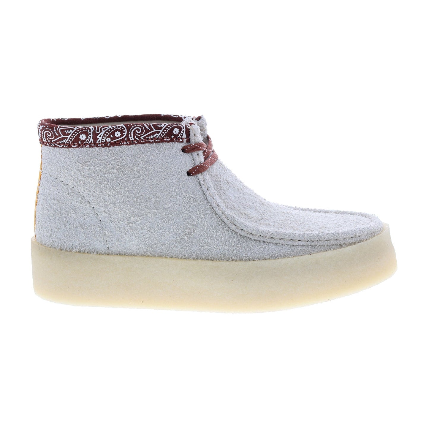 Clarks Wallabee Cup Boot 26167977 Mens Beige Suede Lace Up Chukkas Boots