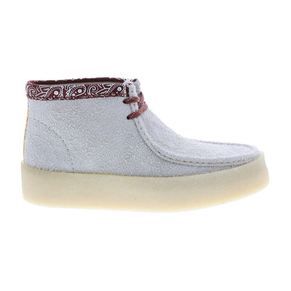 Clarks Wallabee Cup Boot 26167977 Mens Beige Suede Lace Up Chukkas Boots