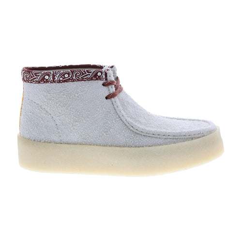 Clarks Wallabee Cup Boot 26167977 Mens Beige Suede Lace Up Chukkas Boots