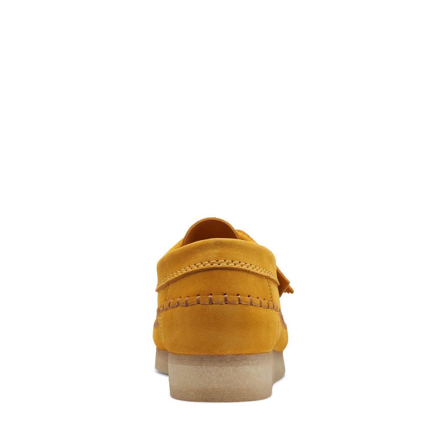Clarks Weaver 26169439 Mens Yellow Suede Oxfords & Lace Ups Casual Shoes