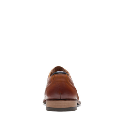 Clarks Craft Arlo Limit Mens Brown Oxfords & Lace Ups Wingtip & Brogue Shoes