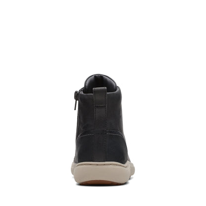 Clarks Nalle Vine 26174385 Womens Black Leather Lifestyle Sneakers Shoes