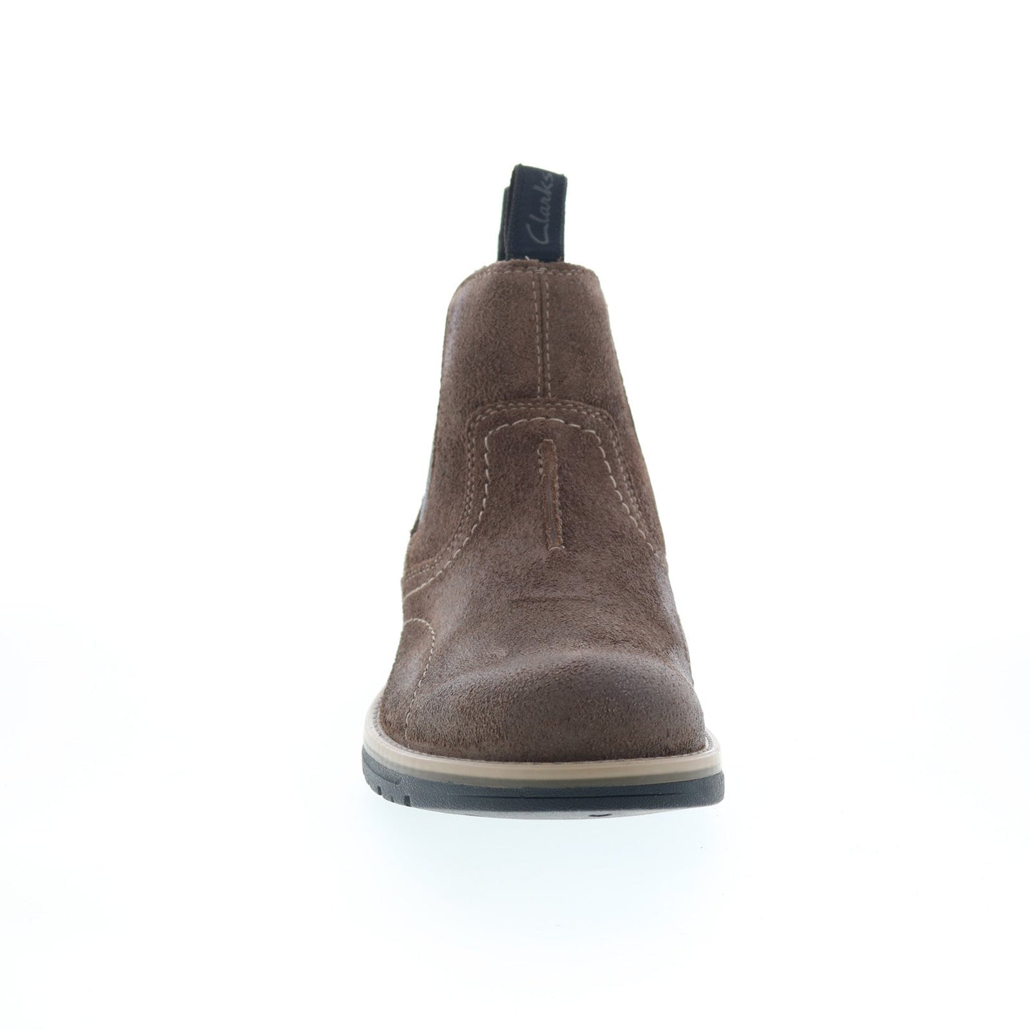 Clarks Morris Easy 26174613 Mens Wide Leather Ankle Slip On Chelsea Boots
