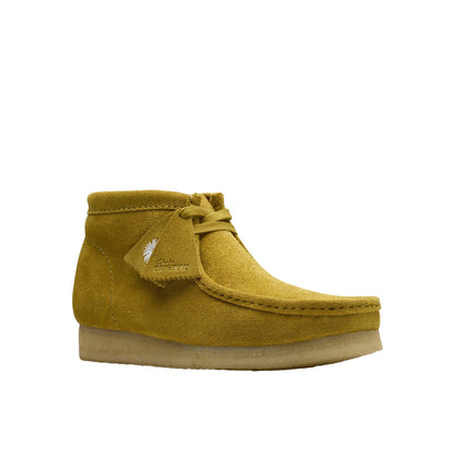 Clarks Wallabee Boot 26176538 Mens Green Suede Lace Up Chukkas Boots