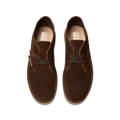 Clarks Desert Boot 26180186 Mens Brown Suede Lace Up Chukkas Boots