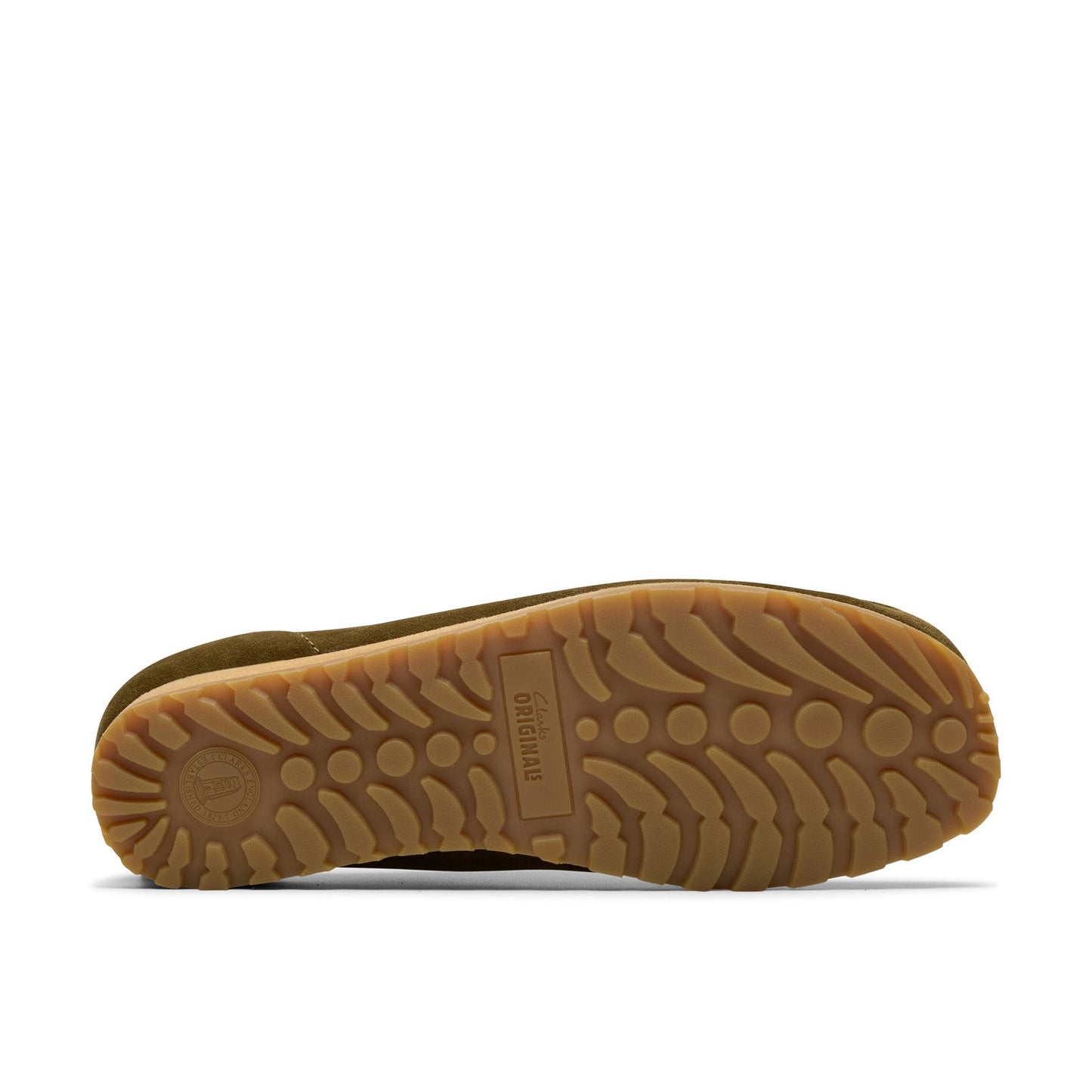 Clarks Wallabee RB 26183094 Mens Green Oxfords & Lace Ups Casual Shoes