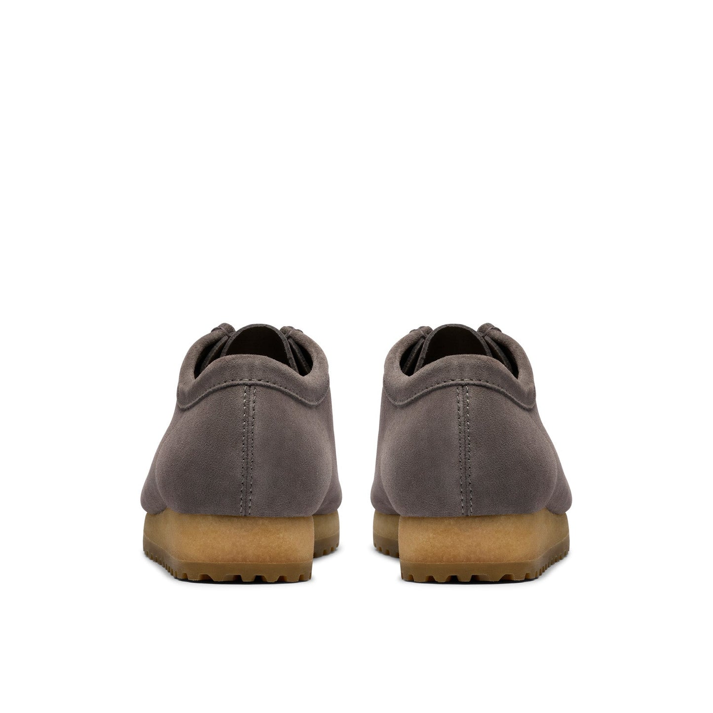 Clarks Wallabee RB 26183095 Mens Gray Oxfords & Lace Ups Casual Shoes