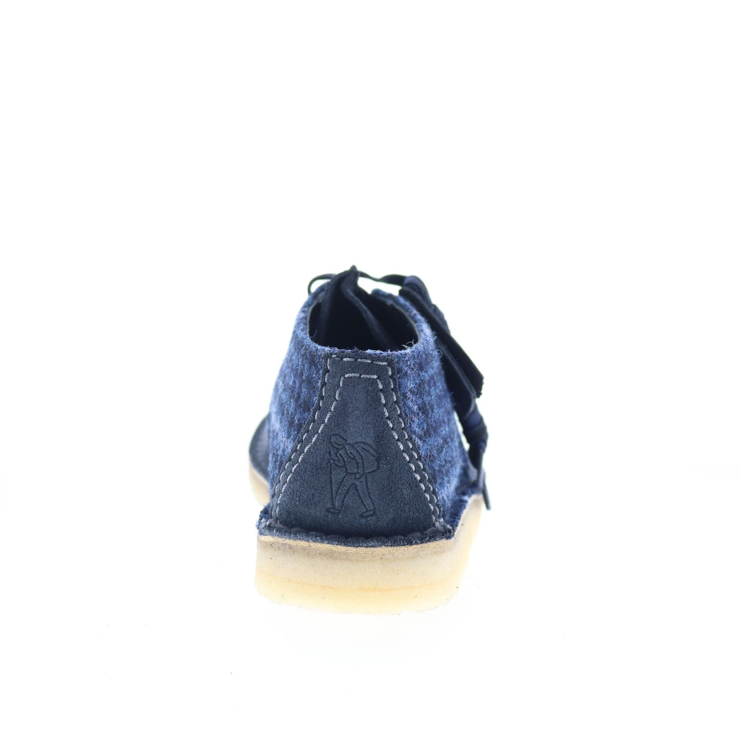Clarks Desert Trek 26183779 Mens Blue Suede Oxfords & Lace Ups Casual Shoes