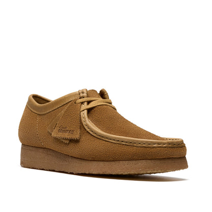 Clarks Wallabee 26183799 Mens Brown Suede Oxfords & Lace Ups Casual Shoes