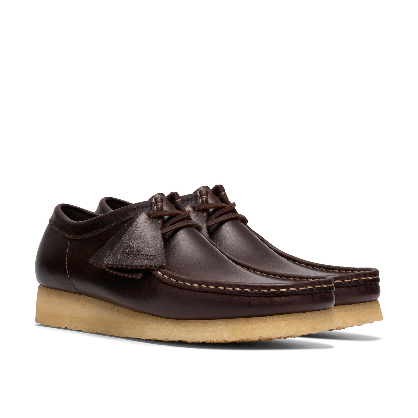 Clarks Wallabee 26186567 Mens Brown Oxfords & Lace Ups Casual Shoes
