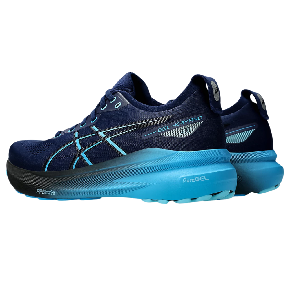 Gel-Kayano 31 (Wide) Men's :Blue Expanse | Digital Aqua