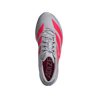 Adizero Adios 9 Men's :Grey I Lucid Red