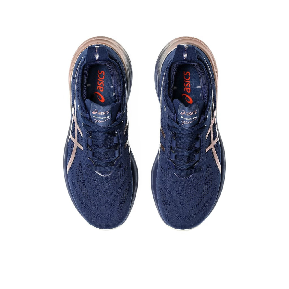 Gel-Nimbus 26 Platinum Women's :Blue Expanse I Rose Gold