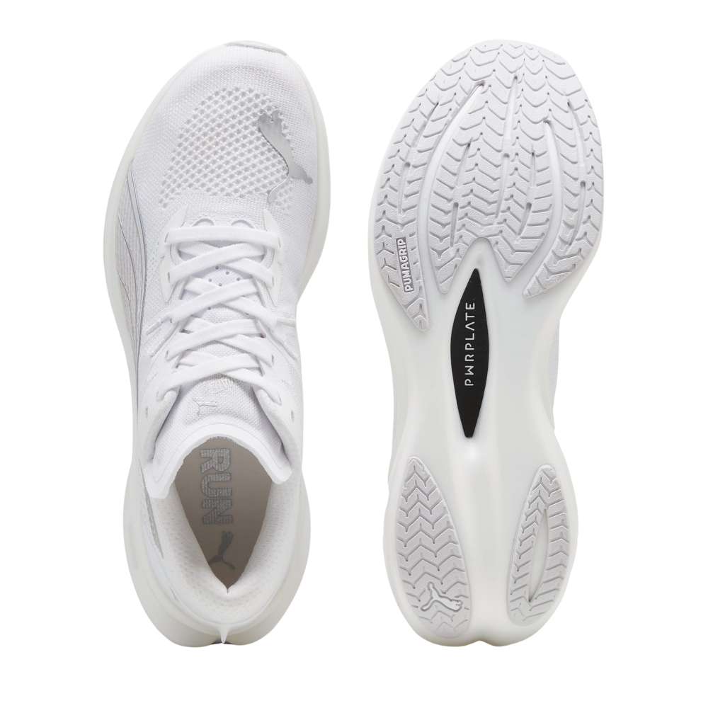 Deviate Nitro 3 Men's :PUMA White | Feather Gray
