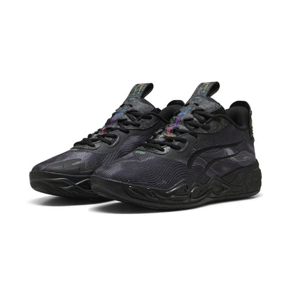 Puma Lamelo Ball MB.04 LO Team Mens Black Athletic Basketball Shoes